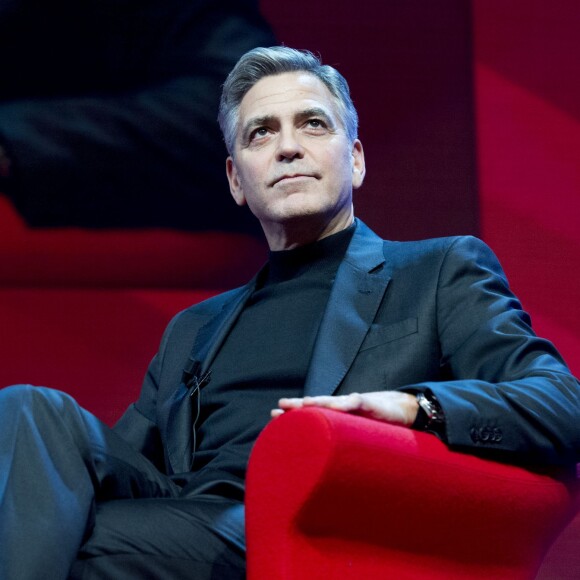 George Clooney - Soirée de gala "The Good Money" organisée par la loterie nationale " Postcode" à Amsterdam le 26 janvier 2016.