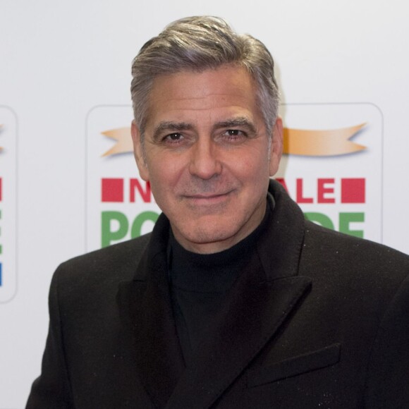 George Clooney - Soirée de gala "The Good Money" organisée par la loterie nationale " Postcode" à Amsterdam le 26 janvier 2016.