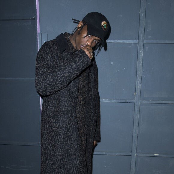 Travis Scott - People au défilé de mode hommes Givenchy collection prêt-à-porter Automne Hiver 2016/2017 à Paris, le 22 janvier 2016. © Olivier Borde/Bestimage