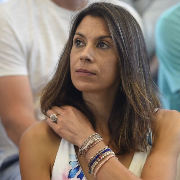 Marion Bartoli lors d'une conférence de presse du Tournoi des légendes, au Melbourne Park de Melbourne, Australia le 27 janvier 2016