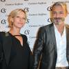 Rebecca Hampton et Laurent Lombardo - Inauguration de la nouvelle boutique Carmen Steffens à Cannes. Le 13 décembre 2013.