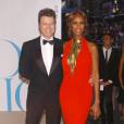 David Bowie et sa femme Iman aux CFDA Awards à New York le 4 juin 2007.
