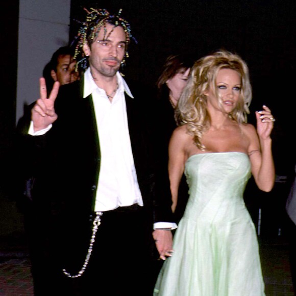 Tommy Lee et Pamela Anderson au Gala de la PETA à Los angeles, le 20 septembre 1999