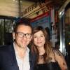 Dany Boon et Alice Pol assistent à la première du film "Supercondriaque" à Vienne, le 1er avril 2014