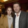 Exclusif - Philippe Lellouche et sa femme Vanessa Demouy - Générale de la pièce "Tout à Refaire" au théâtre de la Madeleine à Paris, le 8 février 2016. © Guirec Coadic/Bestimage