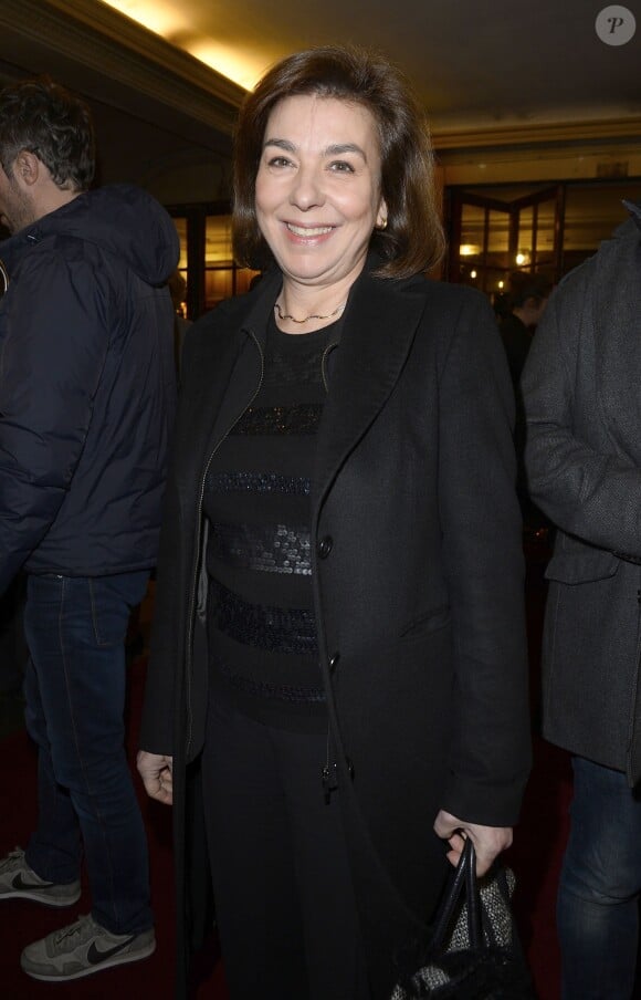 Exclusif - Carole Amiel - Générale de la pièce "Tout à Refaire" au théâtre de la Madeleine à Paris, le 8 février 2016. © Guirec Coadic/Bestimage