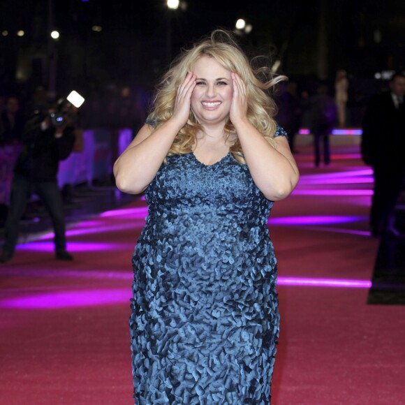 Rebel Wilson - Avant-première européenne du film "How To Be Single" (Célibataire, mode d'emploi) à Londres le 9 février 2016.
