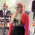Meghan Trainor en concert au Rockefeller à New York, le 22 mai 2015  Singer Meghan Trainor performs on NBC's 'Today' at the Rockefeller Center on May 22, 2015 in New York City22/05/2015 - New York