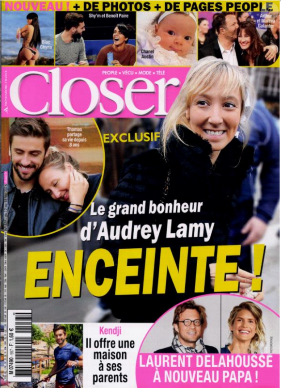 "Closer", en kiosques le 12 février 2016.