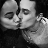 Alizée et Grégoire Lyonnet, amoureux, lors de leur Saint-Valentin 2016.