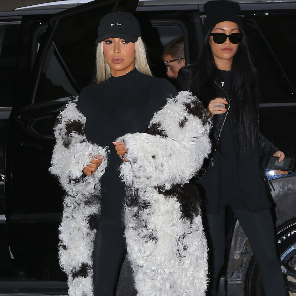 Kim Kardashian à New York, le 12 février 2016.