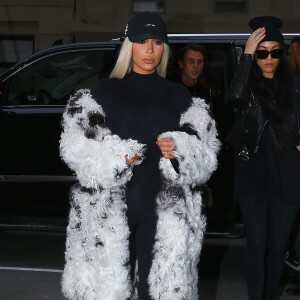 Kim Kardashian à New York, le 12 février 2016.