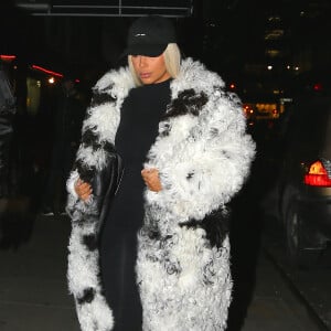 Kim Kardashian à New York, le 12 février 2016.