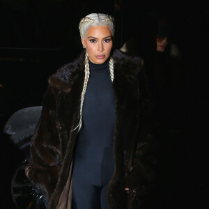 Kim Kardashian à New York, le 13 février 2016.