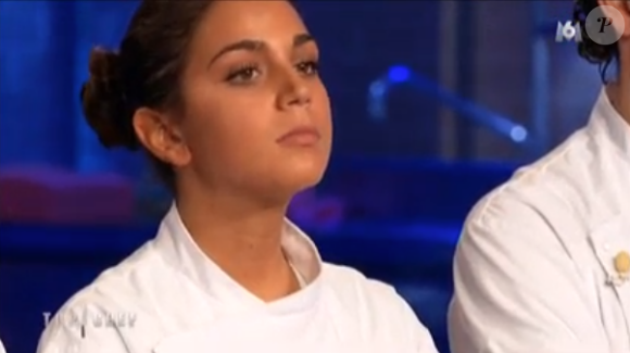 Sarah est éliminée - "Top Chef 2016" sur M6, émission du 15 février 2016.