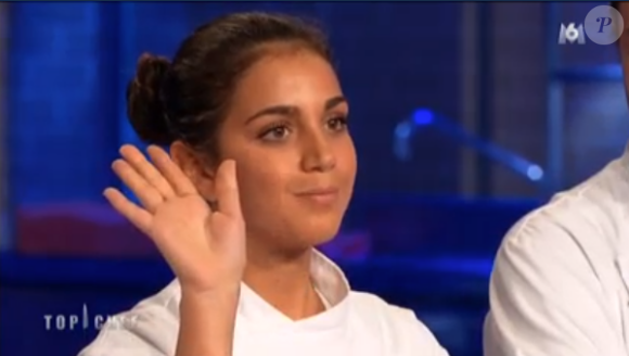 La candidate Sarah est éliminée - "Top Chef 2016" sur M6, émission du 15 février 2016.