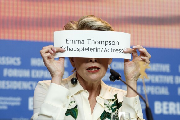 Emma Thompson - Conférence de presse du film "Seul dans Berlin" (Alone in Berlin) lors du 66e Festival International du Film de Berlin, le 15 février 2016.