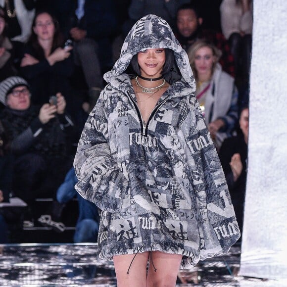 Rihanna - Défilé Fenty x Puma à New York le 12 février 2016.