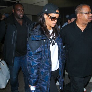 Rihanna à Los Angeles, le 23 janvier 2016.