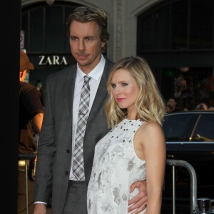 Dax Shepard, Kristen Bell enceinte à la Première du film "This Is Where I Leave You" à Hollywood le 15 septembre 2014. Celebrities at the Los Angeles premiere of 'This is Where I Leave You' at the TLC Theatre in Hollywood, California on September 15, 2014.15/09/2014 - Hollywood