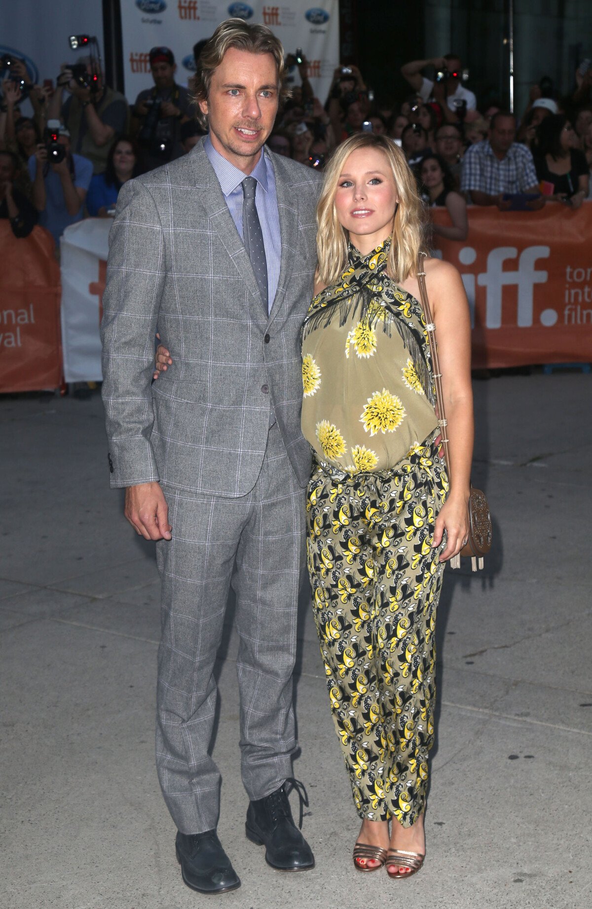 Photo : Kristen Bell (enceinte), Dax Shepard à la première du film 