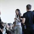 Kendall Jenner assiste au défilé Calvin Klein Collection (collection automne-hiver 2016-2017) au Spring Studio. New York, le 18 février 2016.