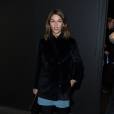 Sofia Coppola quitte la Park Armory Avenue à l'issue du défilé Marc Jacobs (collection automne-hiver 2016-2017). New York, le 18 février 2016.