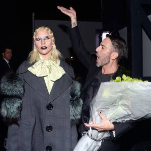Lady Gaga, Marc Jacobs - Défilé Marc Jacobs (collection automne-hiver 2016-2017) à la Park Avenue Armory. New York, le 18 février 2016.