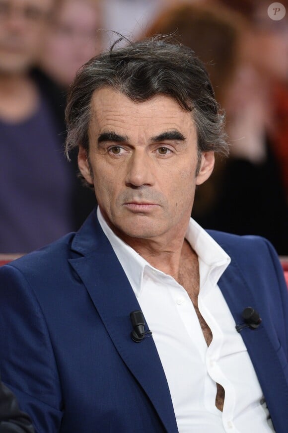 Stéphane Peyron - Enregistrement de l'émission "Vivement Dimanche", dont les invités principaux sont Loïck et Stéphane Peyron, à Paris le 17 février 2016. Diffusion le 21 février 2016. ©Coadic Guirec/Bestimage