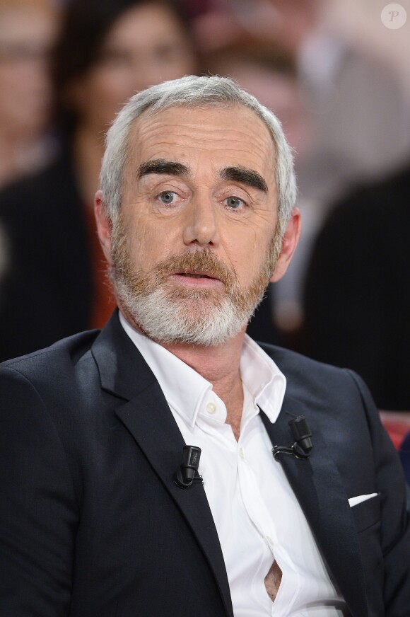 Loïck Peyron - Enregistrement de l'émission "Vivement Dimanche", dont les invités principaux sont Loïck et Stéphane Peyron, à Paris le 17 février 2016. Diffusion le 21 février 2016. ©Coadic Guirec/Bestimage