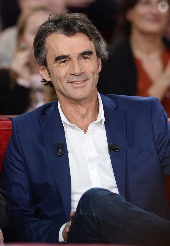 Stéphane Peyron - Enregistrement de l'émission "Vivement Dimanche", dont les invités principaux sont Loïck et Stéphane Peyron, à Paris le 17 février 2016. Diffusion le 21 février 2016. ©Coadic Guirec/Bestimage