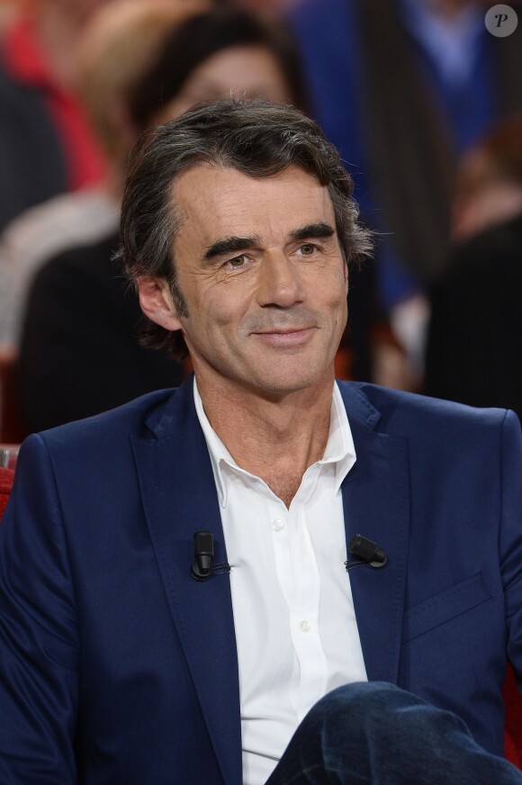 Stéphane Peyron - Enregistrement de l'émission "Vivement Dimanche", dont les invités principaux sont Loïck et Stéphane Peyron, à Paris le 17 février 2016. Diffusion le 21 février 2016. ©Coadic Guirec/Bestimage