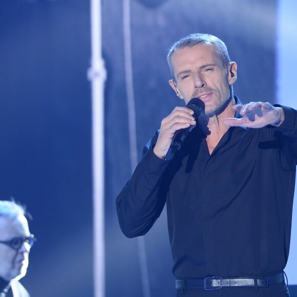 Lambert Wilson - Enregistrement de l'émission "Vivement Dimanche", dont les invités principaux sont Loïck et Stéphane Peyron, à Paris le 17 février 2016. Diffusion le 21 février 2016. ©Coadic Guirec/Bestimage