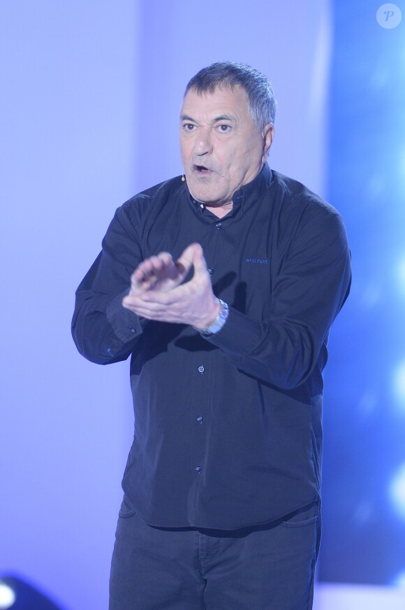 Jean-Marie Bigard - Enregistrement de l'émission "Vivement Dimanche", dont les invités principaux sont Loïck et Stéphane Peyron, à Paris le 17 février 2016. Diffusion le 21 février 2016. ©Coadic Guirec/Bestimage