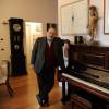 Umberto Eco chez lui à Milan en mars 2014. L'auteur du roman Le Nom de la rose et sémiologue de renom est mort à 84 ans le 19 février 2016.