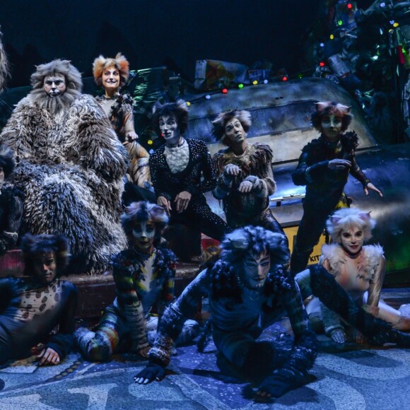 Image de la comédie musicale Cats au théâtre Mogador à Paris, le 1er octobre 2015.