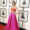 Taylor Swift à la La 58ème soirée annuelle des Grammy Awards au Staples Center à Los Angeles, le 15 février 2016.