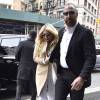 La chanteuse Kesha quitte la cour de New York après son audition dans l'affaire qui l'oppose à Dr Luke, le 19 février 2016. S