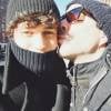 Zachary Quinto et son chéri Miles, sur Instagram. février 2016