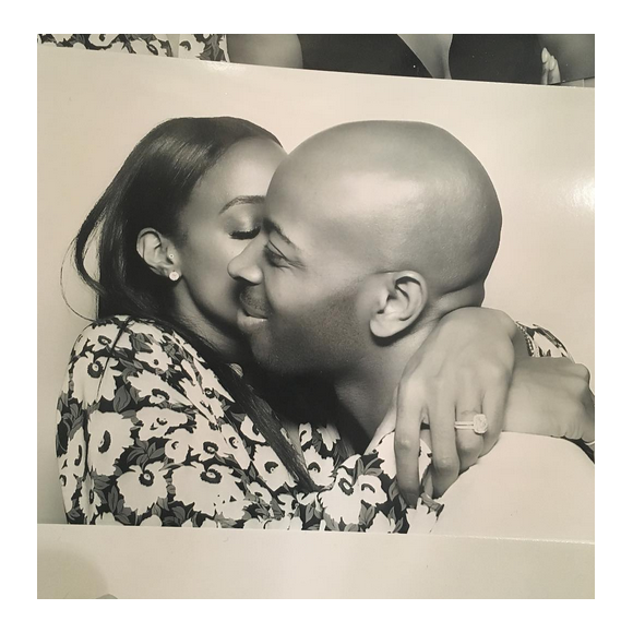 Kelly Rowland et son mari à la soirée d'anniversaire de Kelly Rowland qui fêtait ses 35 ans au Sunset Tower Hotel à West Hollywood. Le 20 février 2016.