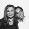 Tina Knowles et sa fille Solange à la soirée d'anniversaire de Kelly Rowland qui fêtait ses 35 ans au Sunset Tower Hotel à West Hollywood. Le 20 février 2016.