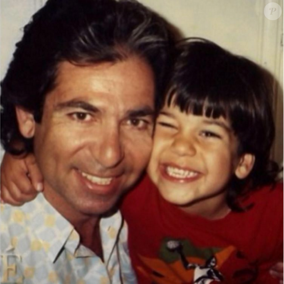 Photo de Robert Kardashian et son fils Robert Jr. publiée le 22 février 2016.