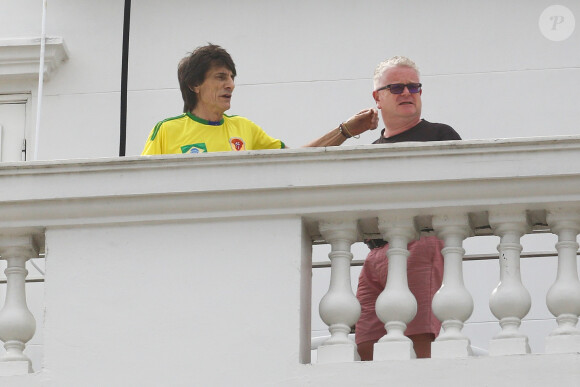 Ronnie Wood à Rio de Janeiro, le 21 février 2016.