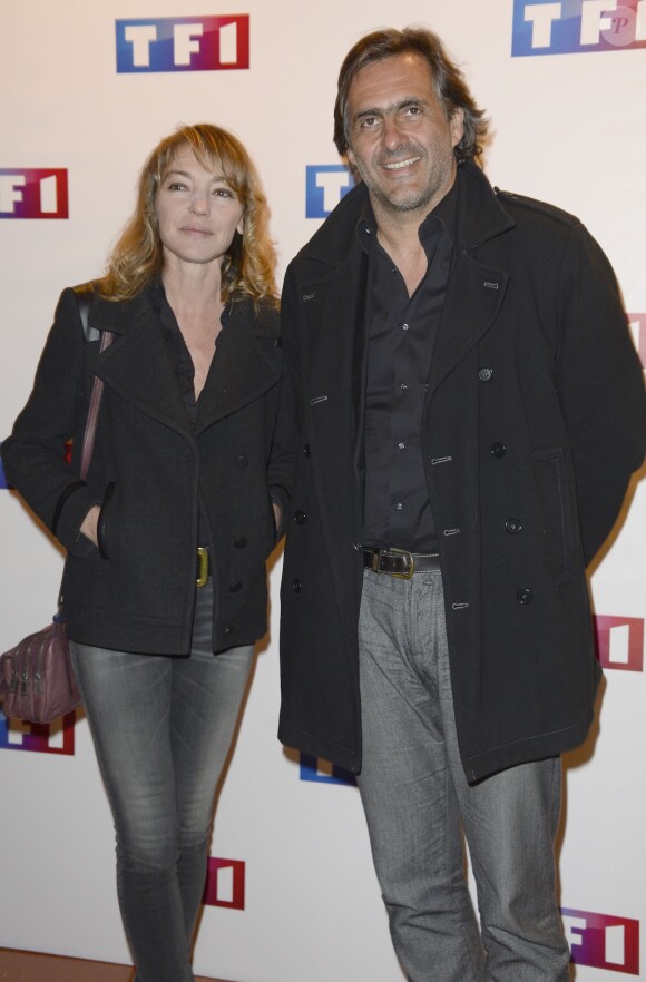 Valérie Guignabodet et son mari Emmanuel Chain - Avant-Premiére du film "Ce soir je vais tuer l' assassin de mon fils" à l'Elysée Biarritz à Paris le 24 mars 2014.