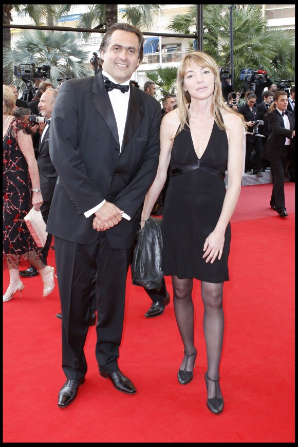 Valérie Guignabodet et Emmanuel Chain à Cannes le 17 mai 2009.
