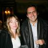 Valérie Guignabodet et son mari Emmanuel Chain à Paris le 30 janvier 2006.