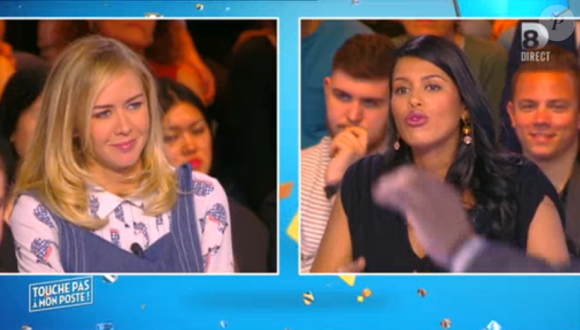 Ayem Nour donne son avis sur les critiques des chroniqueurs de Touche pas à mon poste, sur ses premiers pas dans le Mad Mag, le 24/02/16