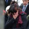 Sophie Marceau assiste aux obsèques de son ex Andrzej Zulawski à Gora Kalwaria, près de Varsovie en Pologne le 22 février 2016. BEW / Bestimage