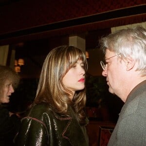 Sophie Marceau et Andrzej Zulawski à Paris en mars 2001.