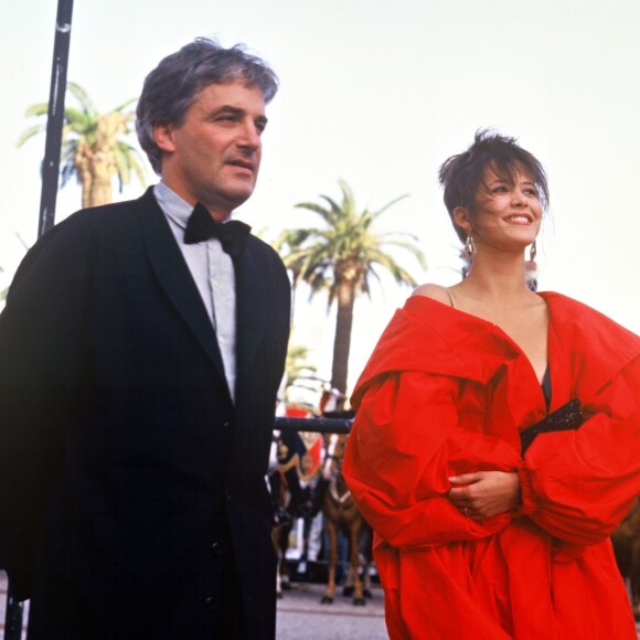 Sophie Marceau et Andrzej Zulawski à Cannes en 1987.